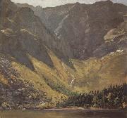 Frederic E.Church Great Basin,Mount Katahdin,Maine oil on canvas